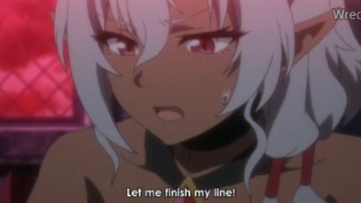 shot on iPhone meme but it's anime