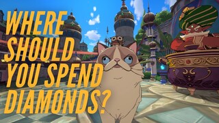 WHERE SHOULD YOU SPEND YOUR DIAMONDS | NI NO KUNI: CROSS WORLDS