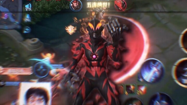 Dian Wei was sliced into hero fragments with two slashes!
