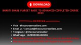 BHARTI SHARE MARKET BASIC TO ADVANCED COMPLETED COURSE 2023