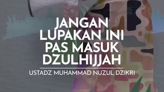 Perbanyak dzikir dan takbir d 10 pertama Dzulhijjah
