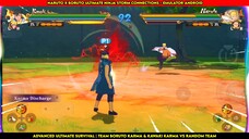 TEAM KARMA VS TEAM HOKAGE WITH ASSISTANT - NARUTO STORM CONNECTIONS ANDROID GAMEPLAY