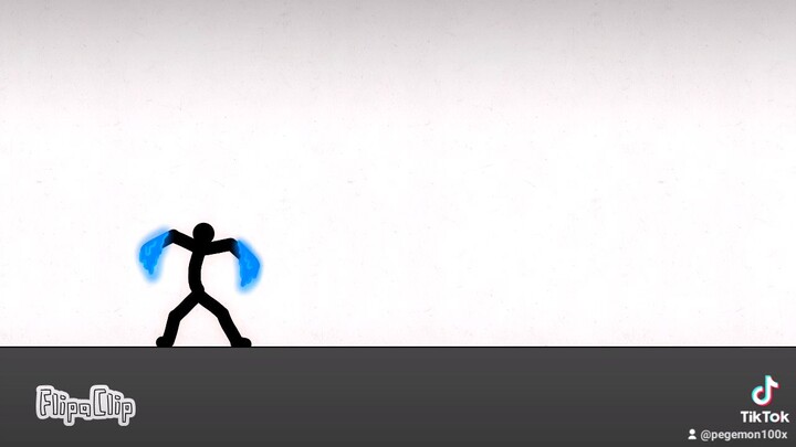 My first animation in 5 second from stick man fare 🔥 and water 💧