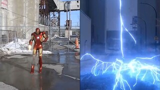 民间大神用特效把自己变成钢铁侠 蜘蛛侠 雷神 猩红女巫