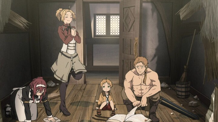 Rudy's happiest childhood, manually making this moment eternal