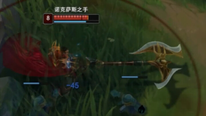 The clever Nocturne spent an entire day farming in the bushes.