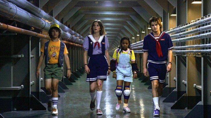 The so-called classic standing shot of Stranger Things