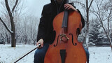 "爱してる" was covered by a man with cello