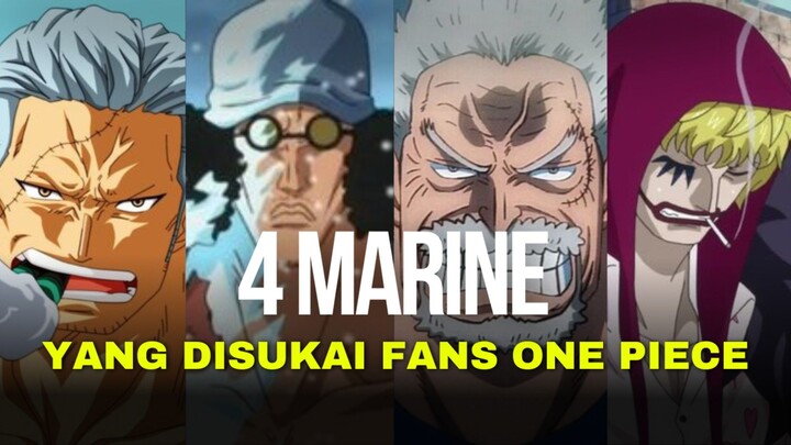 4 Anggota Marine yang disukai oleh fans | Bahas One Piece