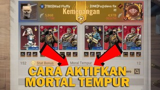 CARA MENGAKTIFKAN BUFF TERSEMBUNYI MORAL TEMPUR - STATE OF SURVIVAL