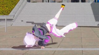 【MMD HOLOLIVE】Break it!【テクノブレイク】_Techno break_ Nekomata Okayu 猫又おかゆ