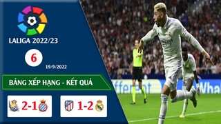 Kết quả Vòng 6 Laliga Tây Ban Nha 22/23 I lịch thi đấu vòng 7