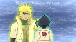 Himawari ingin menjadi seperti Minato Namikaze Kakeknya Sang Hokage Tercepat - Boruto Episode 267