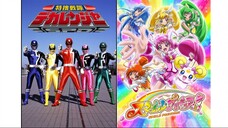 Smile Precure X Tokusou Sentai Dekaranger Opening