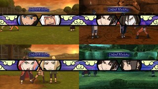 All Linked Ninjutsu's - Naruto Shippuden: Ultimate Ninja Heroes 3 (60FPS)