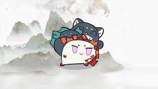 [Arknights / Homemade animated expressions #2] Nian, Xi, and the dog