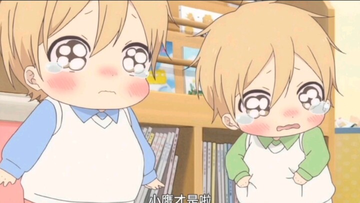When one baby cries, all the other babies cry too. This is too real. [Gakuen Dad]