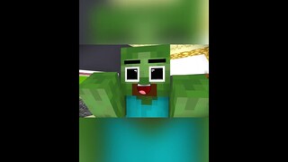 monster school His friends play pranks on zombies minecraft animation #minecraft #animation