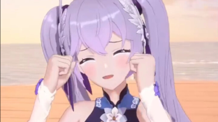 Is the little crybaby live streaming alone? Wanwan made herself cry again