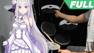 Re:Zero Season 2 OP 2 Full -【Long Shot】by Mayu Maeshima - Drum Cover