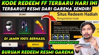 KODE REDEEM FREE FIRE TERBARU 2 APRIL 2023 HARI INI