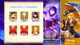 WHAT!!! Version 4.3 BANNERS CHANGED AGAIN - Genshin Impact