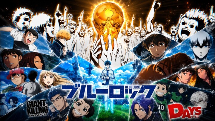 Momen ketika semua anime Sepak Bola Jepang Mencoba Bersatu Untuk Piala Dunia 🤯🤯, Namun Gagal 😭😭