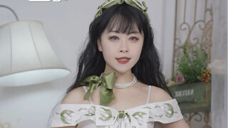 Váy nhỏ thêu hoa linh lan