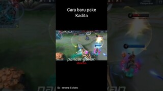 Tips baru menggunakan Kadita