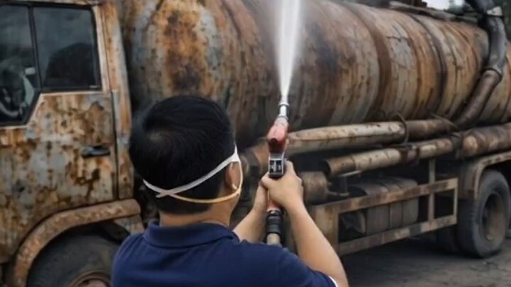 งานยิงสนิมรถดูดส้วม