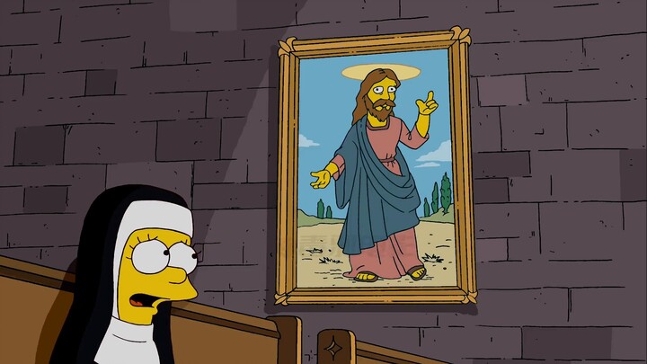 The Simpsons: The Butterfly Effect: Maggie accidentally disappears while crossing the river, and the