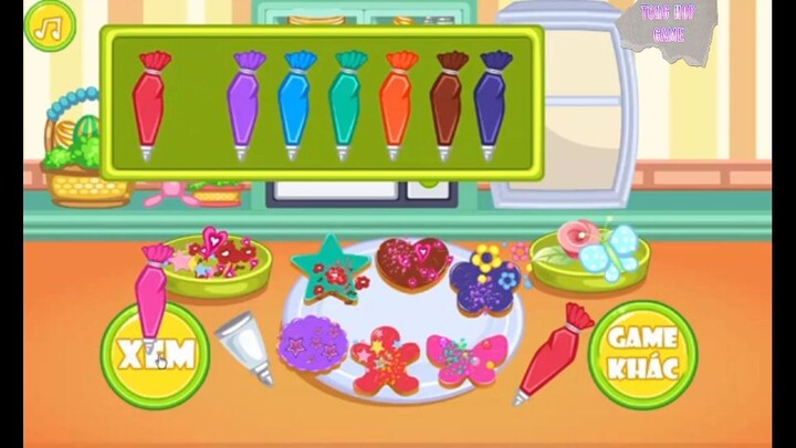 Làm bánh 5 #trochoinauan