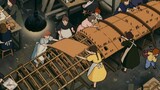 Bagaimana Ghibli menggambarkan tenaga kerja dan kerja?