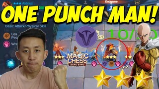 ALDOUS  ⭐⭐⭐ SUPERHERO SAITAMA ONE PUNCH MAN!! SEKALI PUKUL MELEDUG | Magic Chess Indonesia