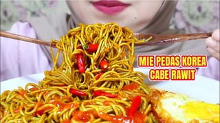 ASMR MIE PEDAS KOREA CABE RAWIT | ULUL ASMR MUKBANG INDONESIA