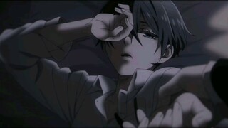BLEACH Climbing the bed in the funeral home scares Ciel