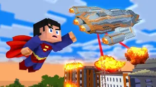 Monster School : BABY SUPERMAN LIFE STORY - Minecraft Animation