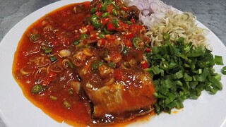 ยำปลากระป๋องเครื่องแน่น ทำง่าย อร่อยมาก #บ้านเราสตอรี่