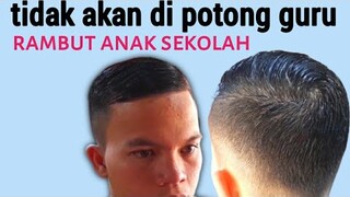 gaya rambut anti razia, cocok untuk anak sekolah