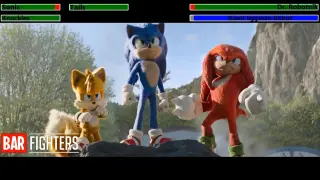Sonic the Hedgehog 2 (2022) Final Battle with healthbars 2/4
