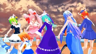 【di gi charat mmd】デ・ジ・キャラット７人娘で私の時間