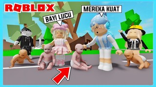 Aku Dan Adiku Adopsi Bayi Paling Kuat Di Roblox Brookhaven ft @Shasyaalala