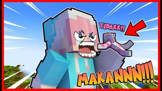 ATUN BISA MAKAN APA SAJA DI MINECRAFT DAN MENJADI BESAR !! Feat @sapipurba Minecraft