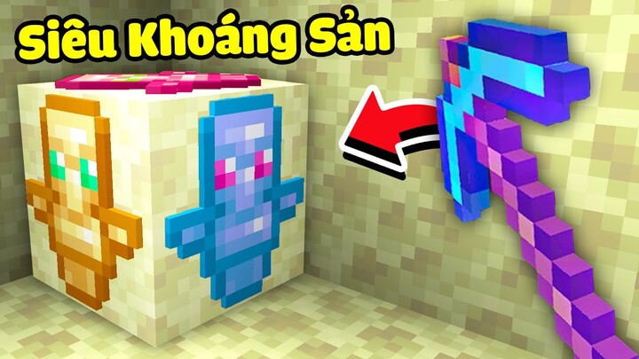 Minecraft, Nhưng Bạn Đào Được Khoáng Sản Mới