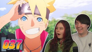 BORUTO BECOMES A GENIN | Boruto Ep. 37 REACTION & REVIEW!!!