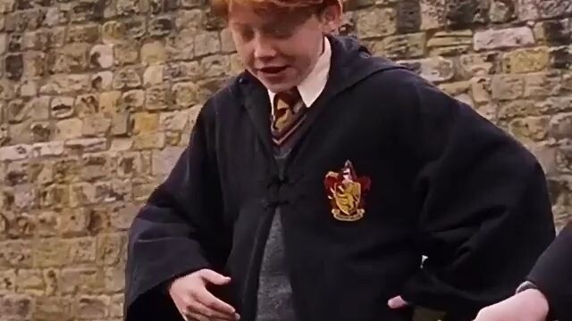 Little Ron is so cute