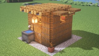 สร้างบ้านในเกม Minecraft