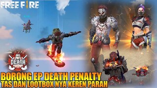 ELITE PASS DEATH PENALTY - TAS & LOOT BOX NYA MANTUL BANGET EFEK NYA! LANGSUNG AUTO BORONG SEMUA