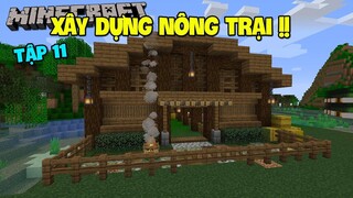 Minecraft Sinh Tồn 1.16.1 Tập 11: Xây Dựng Nông Trại!!