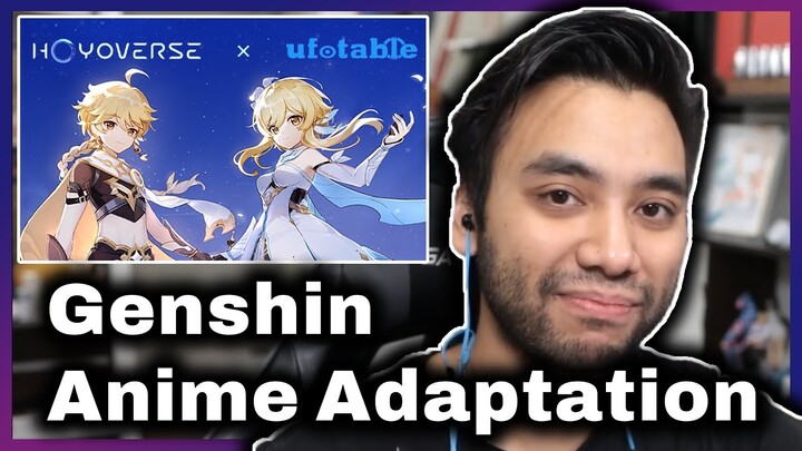 Gigguk Reacts to the Genshin Anime Trailer